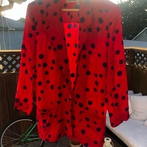 Gorgeous vintage 90s silk blazer